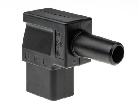 4790.1200 Schurter C19 Right Angle Cable Mount IEC Connector Socket, 16A, 250 V