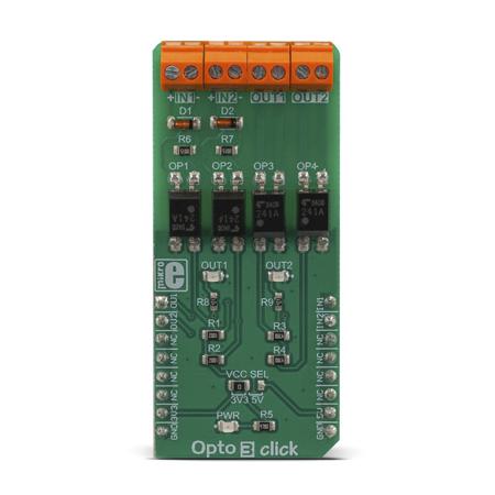 MIKROE-3319 MikroElektronika Opto 3 Click for TLP241A