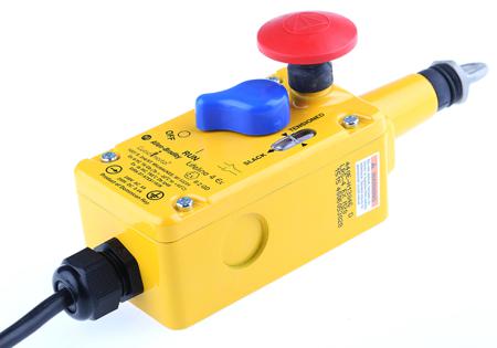 440E-H13046 Allen Bradley Guardmaster 440E Rope Pull Switch, 2m, NO/NC, Straight