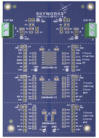 Si86SSxx-KIT Skyworks Solutions Inc Si86SSxx-EVB Evaluation Board Evaluation Kit Evaluation Board