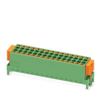 1848778 Phoenix Contact SDDC 1 Series PCB Connector, 30-Contact, 3.5mm Pitch, Plug-In, 2-Row, Push In Spring Termination