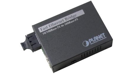 FT-802S15 Planet SC Ethernet Media Converter, Single Mode, 100Mbit/s, Full Duplex 15km