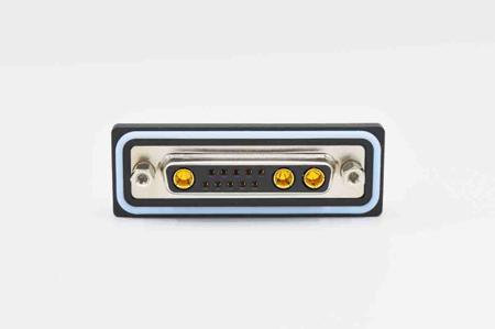 SDF-V09-213L051 Norcomp SDF 9 Way Vertical PCB D-sub Connector Socket, 2.74mm Pitch, with 4-40 Boardlocks