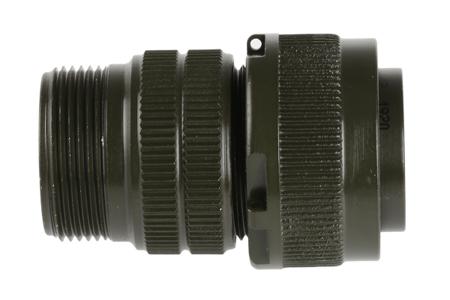 MS3106A-18-1P Amphenol, MS3106A 10 Way Cable Mount MIL Spec Circular Connector Plug, Pin Contacts,Shell Size 18, Screw Coupling,