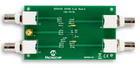 ADM00443 Microchip , MCP6421 And MCP6411 EMIRR Eval Board Evaluation Board Evaluation Board for Electromagnetic