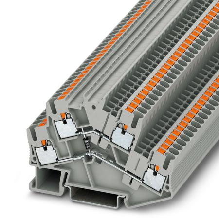 3210295 Phoenix Contact  PTTBS 2.5-DIO/U-O Series Grey, 0.14 → 4mm², Push In Termination
