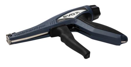 110-77001-EVO7I-MET-PL-BU HellermannTyton EVO7i Cable Tie Gun, 4.8mm Capacity