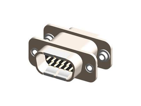 732830311 Molex 73283 15 Way Panel Mount D-sub Connector Male/Female, 2.29mm Pitch, with Hardware
