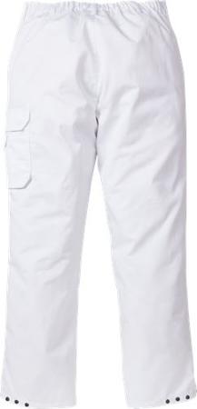 113839-900-404 Fristads 2079 P154 Unisex's White 35% Cotton, 65% Polyester, Size XS