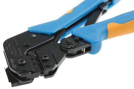 58528-1 TE Connectivity Pro-Crimper III Ratchet Crimping Tool for MULTILOCK 070 Series Contacts, 24 → 22 AWG