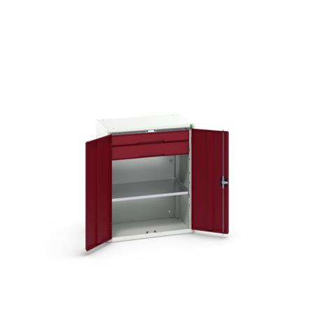 16926453.24 Bott 2 Door, 2 Drawer Sheet Steel Cupboard, 800 x 550 x 1000mm