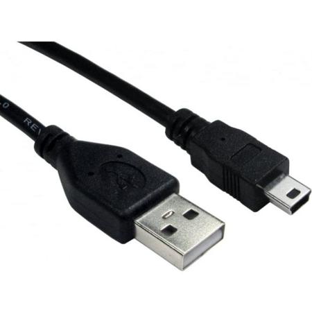 354-236 RS PRO USB 2.0, Male USB A to Male Mini USB B, 480Mbps, 20cm