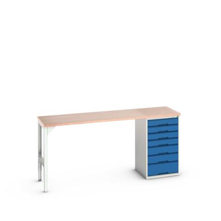 16921951-11 Bott Steel Workbench, 300kg Max Load, 930mm x 600mm x 2000mm