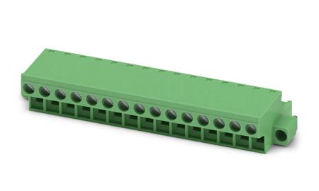 1779770 Phoenix Contact, 5mm Pitch, FRONT-MSTB 2.5/15-STF, 15 Way, , Pluggable Terminal Block, Plug, Cable Mount, Screw