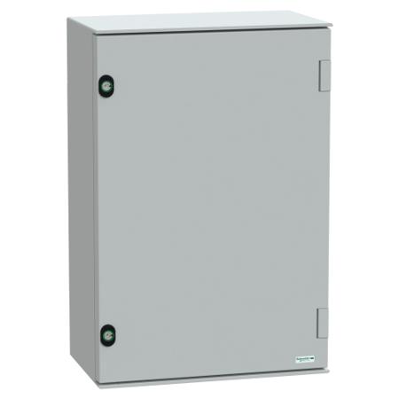 NSYPLM64PG Schneider Electric Fibreglass Reinforced Polyester, Wall Box, IP66, 250mm x 647 mm x 436 mm