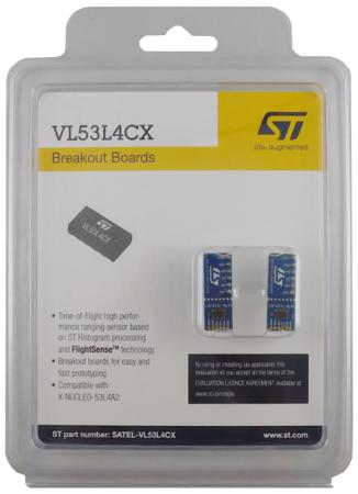 SATEL-VL53L4CX STMicroelectronics SATEL ToF Sensor Evaluation Board VL53L4CX