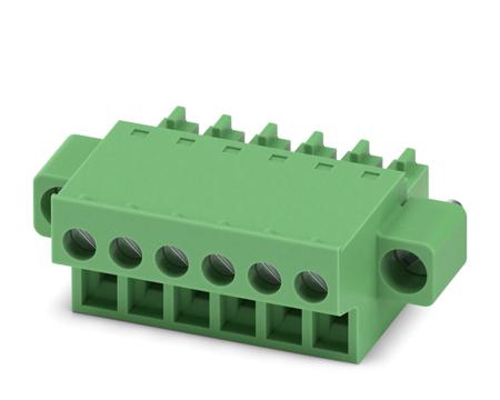 1850893 Phoenix Contact, 3.81mm Pitch, FRONT-MC 1.5/ 6-STF-3.81, 6 Way, , Pluggable Terminal Block, Plug, Cable Mount, Screw