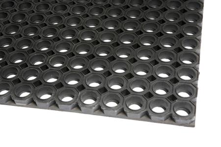 M69 ID Group  Natural Rubber Anti-Fatigue Mat, 1m x 150cm x 23mm