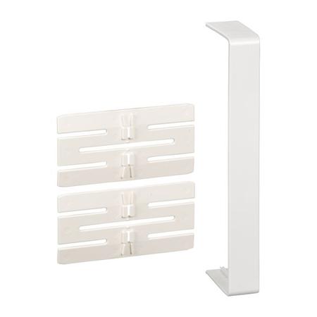 ISM10506P Schneider Electric OptiLine White Cable Trunking, W57 mm x D190mm, L100mm, Plastic