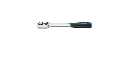 916HPS HAZET  1/2 in Round Socket Wrench with Ergonomic Handle, 275 mm Overall