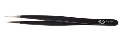 T2379D CK 120 mm, Stainless Steel, Fine, Very Sharp, ESD Tweezer