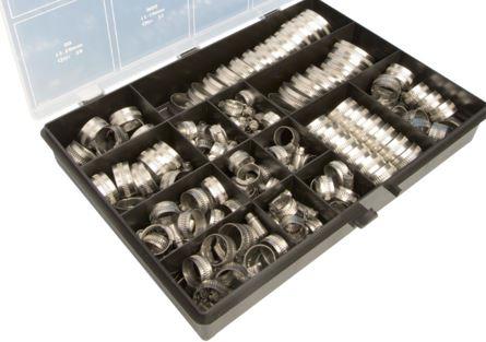 HCP143SS316 Jubilee 143 Piece A4 316 Stainless Steel P-Clip Kit