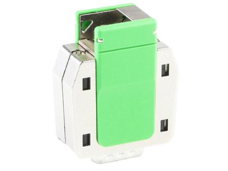 213032-1022 Molex 213032 Series Die Cast Zinc Angled, Straight D Sub Backshell, 3 Way, Strain Relief