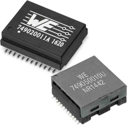 749020022A WE-LAN 10/100/1000 Base-T SMT Transforme
