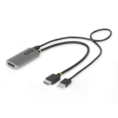148B-HDMI-DP-8K StarTech.com HDMI to DisplayPort Adapter Cable, 8K @60 Hz Maximum Resolution
