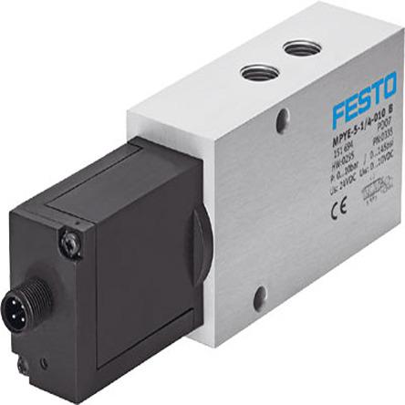 MPYE-5-1-8-HF-420-B Festo 5/3 Closed Pneumatic Control Valve MPYE Series, G 1/8, G 1/8, 161979