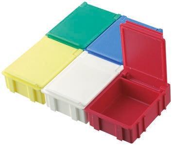 RS_287-1292 Blue ABS Compartment Box, 21mm x 56mm x 42mm