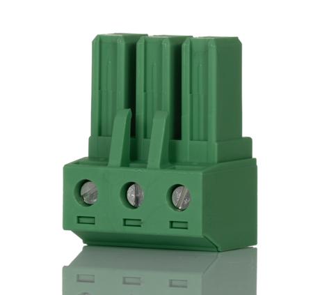1804917 Phoenix Contact, 7.62mm Pitch, PC 4/ 3-ST-7.62, 3 Way, Right Angle, Pluggable Terminal Block, Plug, Cable Mount, Screw