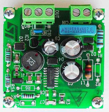 STEVAL-ISA119V1 STMicroelectronics Demonstration Board Power Management for VIPER16LD for Non-Isolated SMPS