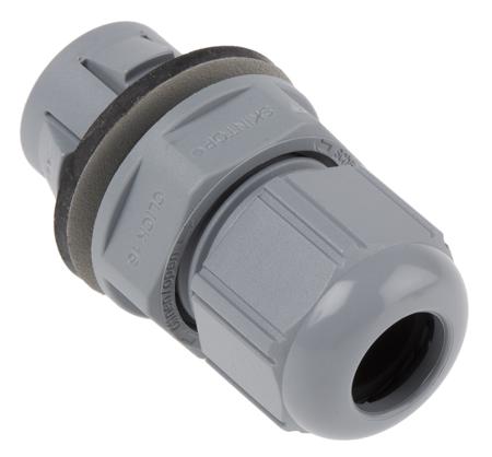 53112876 Lapp SKINTOP Series Grey Polyamide Cable Gland, M16 Thread, 5mm min., 9mm max., IP68