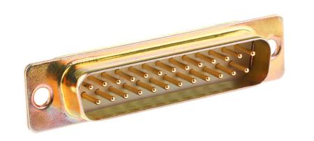 466-191 RS PRO 25 Way Panel Mount D-sub Connector Plug, 2.77mm Pitch