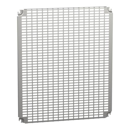 NSYMR76 Schneider Electric PanelSeT Series Steel Mounting Plate, 650mm H, 550mm W for Use with Thalassa Thalassa PLM enclosure
