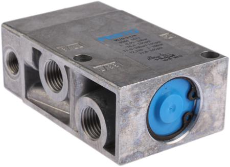 VL-O-3-1-4 Festo Classic Tiger G 1/4 3/2 Normally Closed or Normally Open Pneumatic Through Hole Pneumatic Control Valve, 800L/min