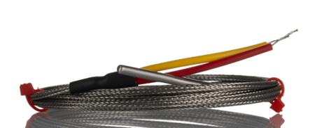 268-4416 RS PRO Type K Grounded Thermocouple 40mm Length, 3.18mm Diameter, -60°C → +350°C