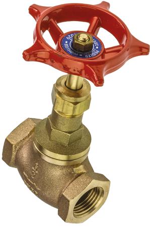 110007 Pegler Yorkshire Bronze Globe Valve , 1/2 in BSPT 32 bar