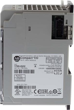 1769-IQ32 Allen Bradley MicroLogix 1500 PLC I/O Module 32 x I/O, 24 V dc