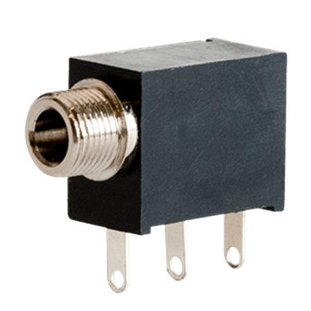 MJ-3502 Same Sky Jack Connector 3.5 mm Through Hole Jack Connector Socket