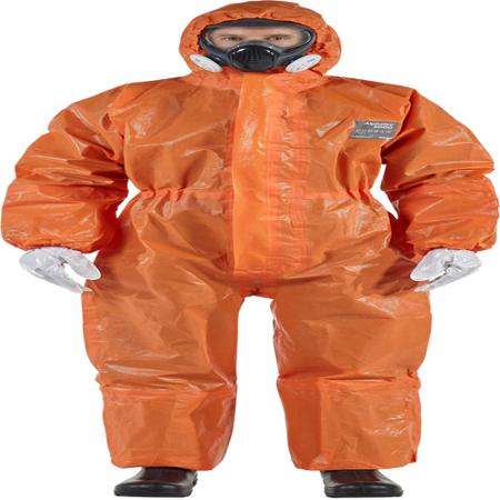 OR50T-00125-06-G02 Ansell Orange Coverall, EN 1073-2, EN 1149-5, EN 14126, XXL