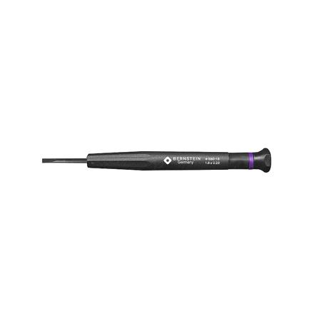 4-380-18 Bernstein Slotted Micro Screwdriver, 17 Blade, 104 Overall