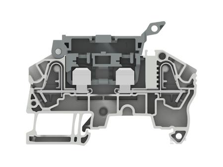 1SNK708410R0000 Entrelec 1SNK7084 Series Modular Terminal Block, 0.5 – 6mm², 1-Level, Spring Termination, Fused