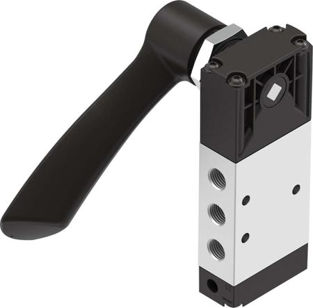 VHEF-HS-B52-G18 Festo VHEF Series Pneumatic Manual Control Valve, G 1/8, Aluminium Alloy 3.175mm G