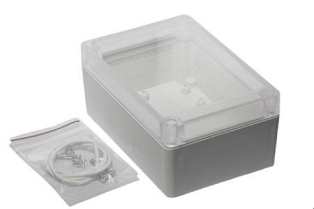 RP1245C ABS General Purpose Enclosure, 75 x 125 x 165mm