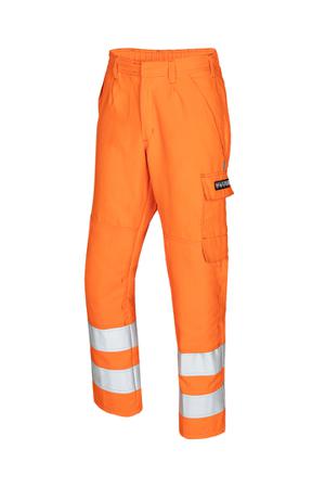 078VT-40 Sioen 078VR Orange Chemical Splash Protection Hi Vis Trousers, 98 to 102cm Waist Size
