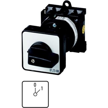 062584-T0-1-15402-Z Eaton, 2P 2 Position 45° On-Off Cam Switch, 690V (Volts), 20A, Toggle Actuator