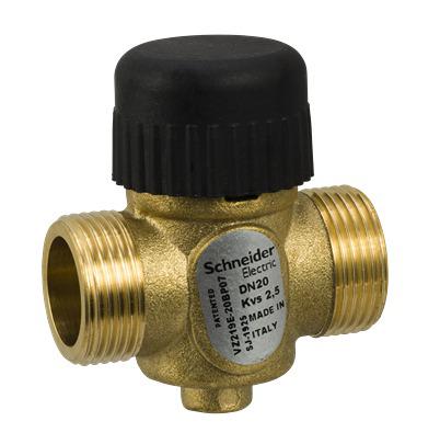 VZ219E-20BP07 Schneider Electric 2 port Zone Valve, Zone Valve type , 20mm Pipe Size, 255.1 kPa