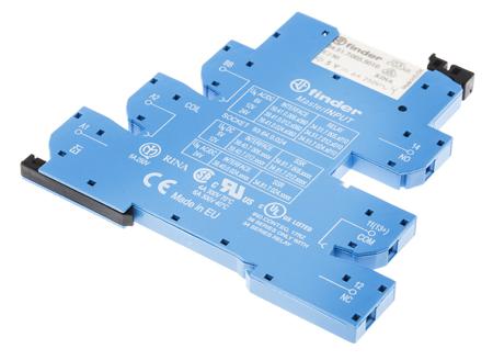 39-41-0-006-5060 Finder SPDT Relay Interface Module DIN Rail, 6V ac/dc Coil, 6 A